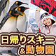 日帰りスキー＆動物園