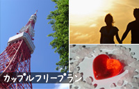 東京ディズニーリゾート入場パス付きカップルフリープラン