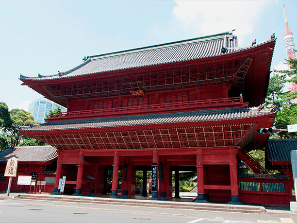 600年の歴史を持つ増上寺