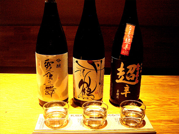 札幌の地酒　のみくらべセット