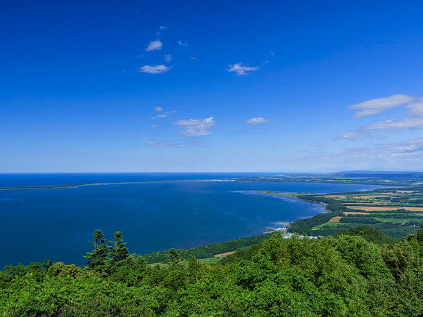 北海道最大の湖「サロマ湖」