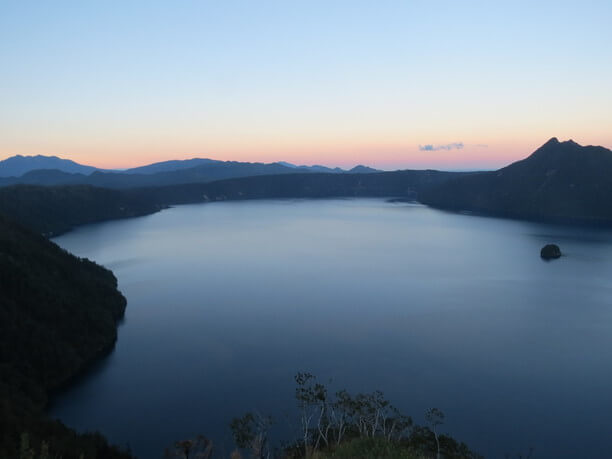 摩周湖第三展望台からの風景