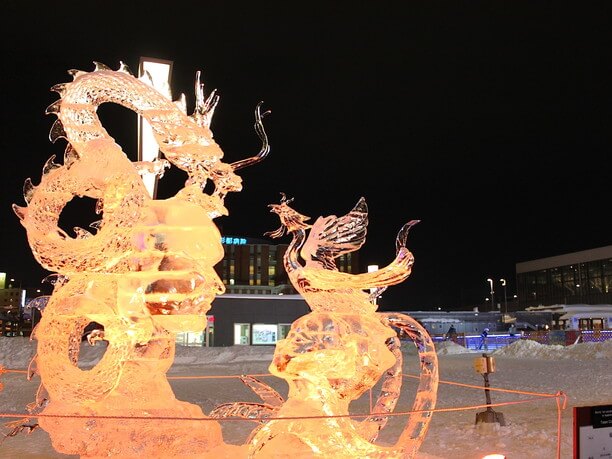 氷彫刻世界大会の作品