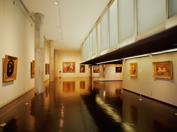 西洋美術館展示室