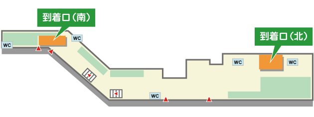 福岡空港・レンタカー貸出場所